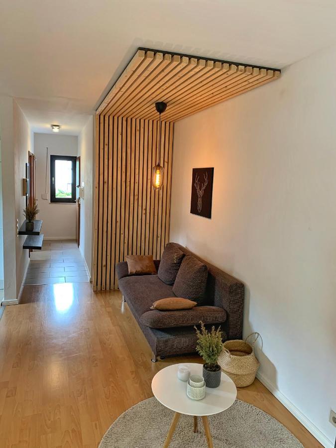 Ferienwohnung Am Ententeich Bad Marienberg Dış mekan fotoğraf